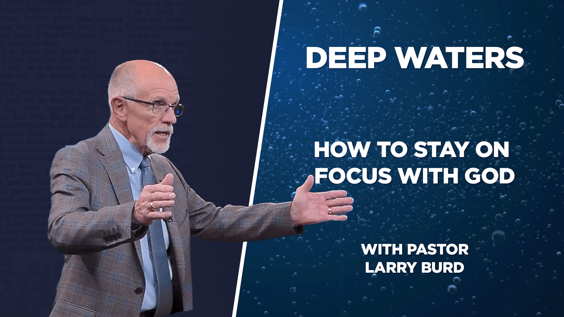 How to Stay on Focus with God