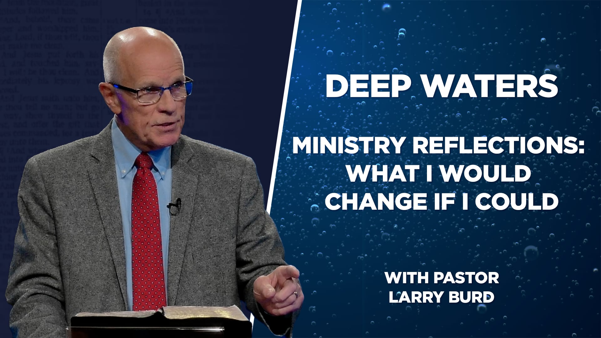 Ministry Reflections: What I Would Change if I Could