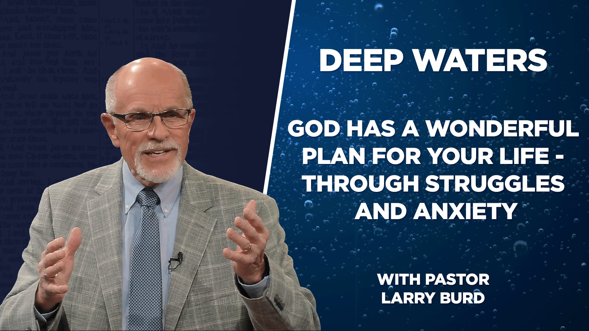 God Has A Wonderful Plan For Your Life - Through Struggles and Anxiety