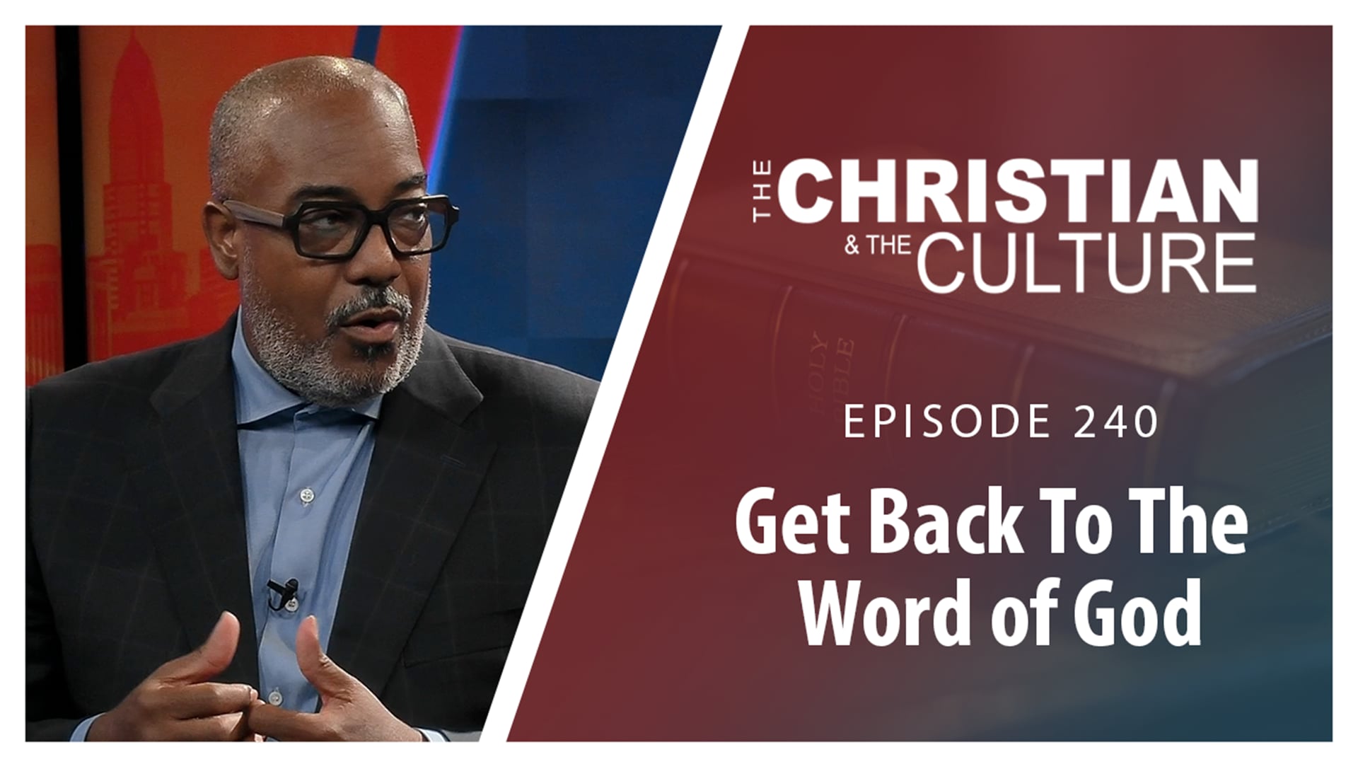 Get Back To The Word Of God