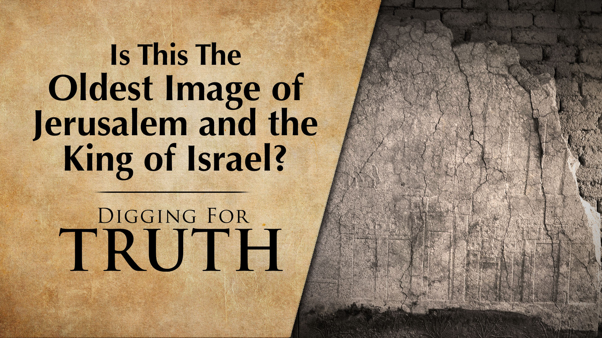 Is This the Oldest Image of Jerusalem and the King of Israel?