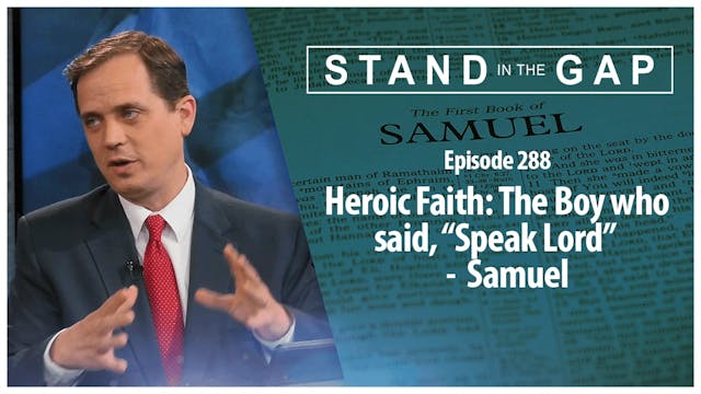 Heroic Faith: The Boy who said, Speak...