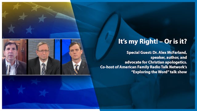 Stand In The Gap: It’s my Right! – Or...