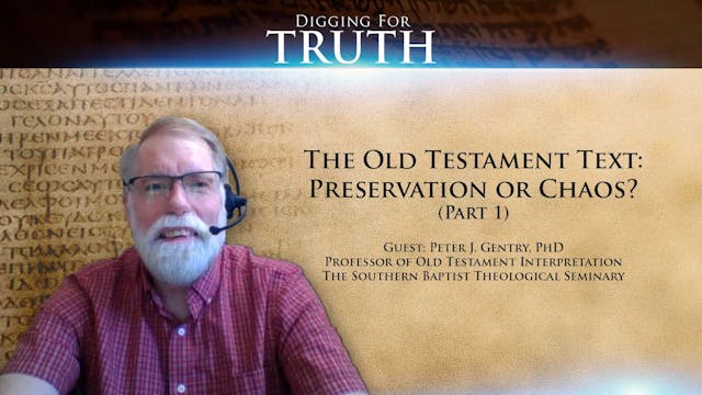 The Old Testament Text: Preservation ...