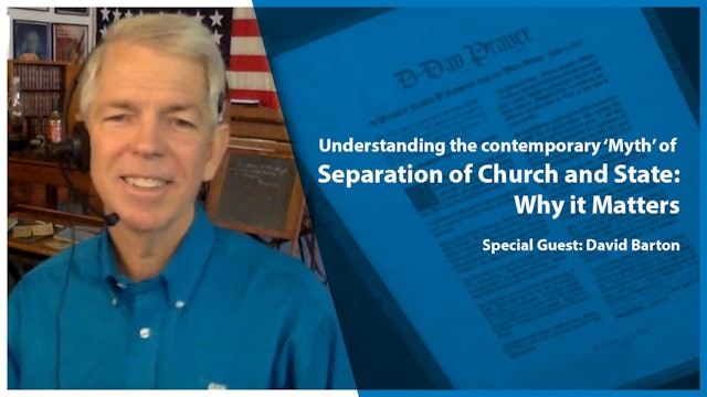 Stand in the Gap: Understanding the Contemporary ‘Myth’ of Separation of Church and State: Why it Matters