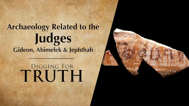 Archaeology Related to the Judges: Gi...