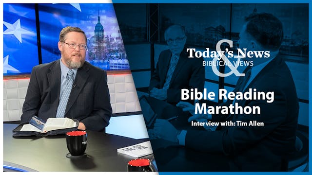 Bible Reading Marathon : Today's News...