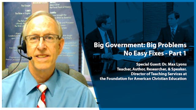 Stand in the Gap: Big Government: Big...