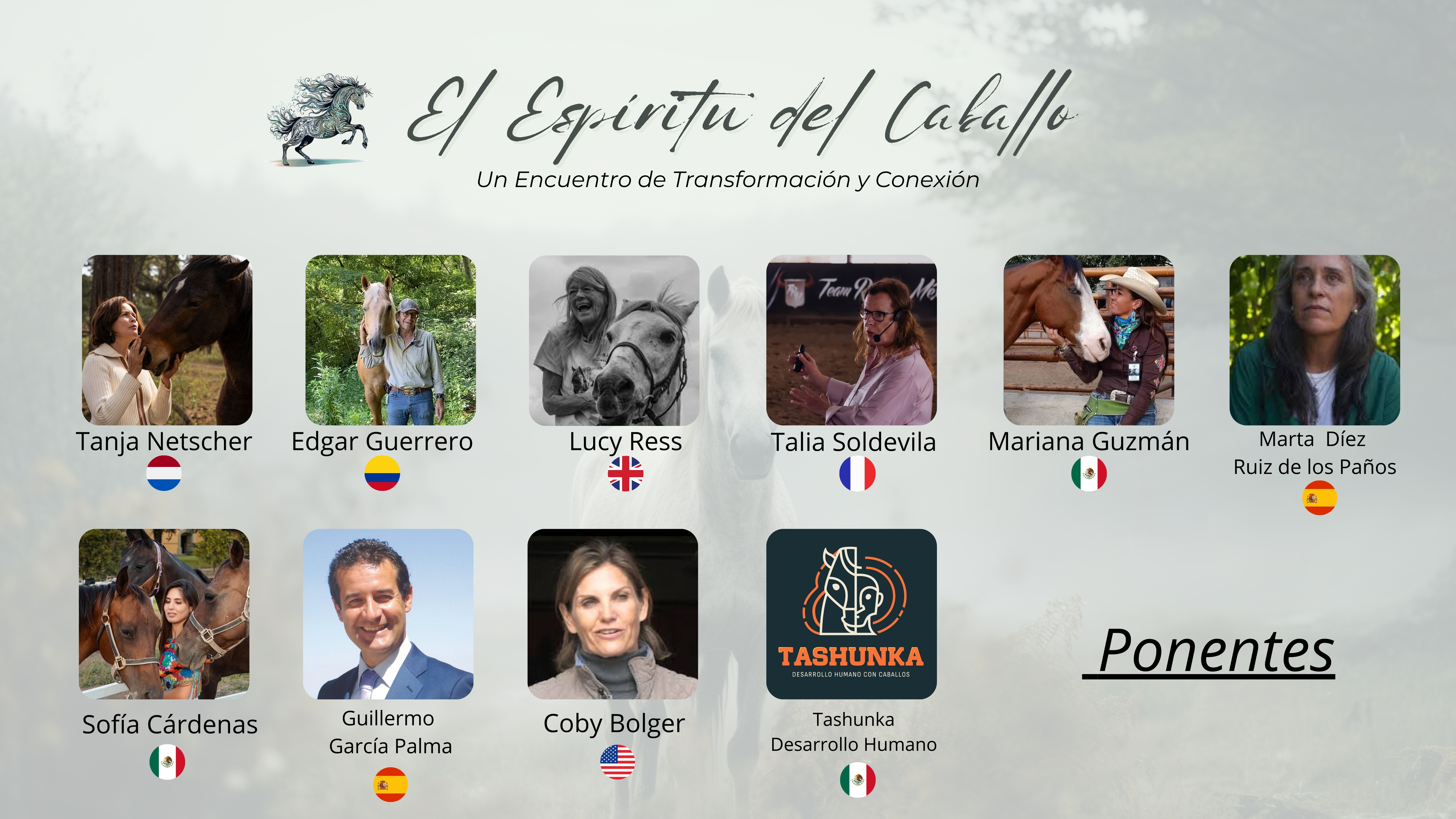 Conoce a nuestros Ponentes