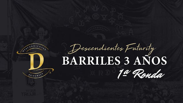 Barriles: Futurity 3 años 1ª ronda, D...