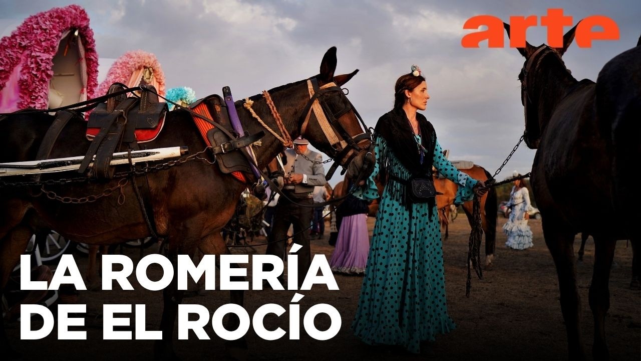 La Romería de El Rocío, una fiesta andaluza.
