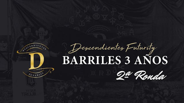 Barriles: Futurity 3 años 2ª ronda, D...