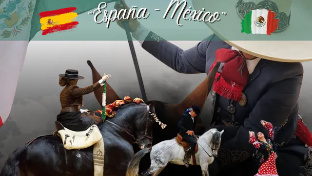 Espectáculo ecuestre. Puebla de Cazal...