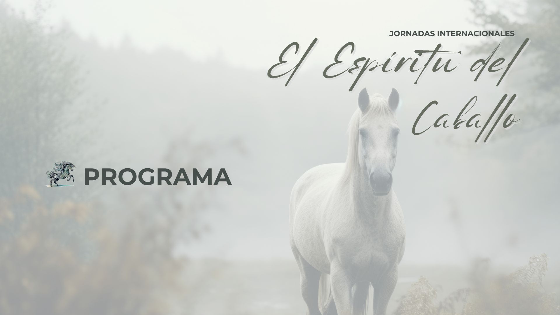 Programa Jornadas Internacionales "El Espíritu del Caballo"