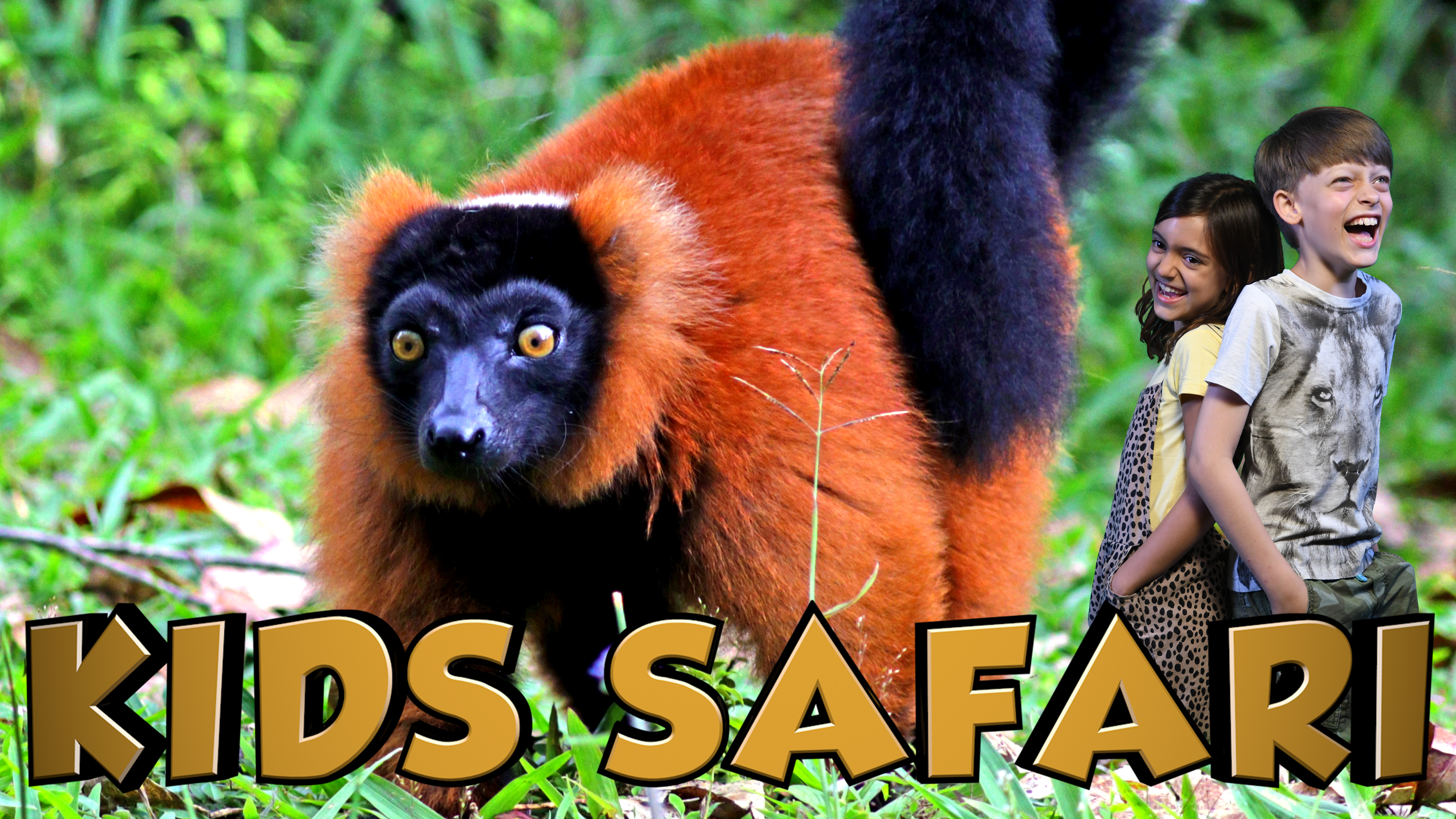 KIDS SAFARI MADAGASCAR - RUFFED LEMUR