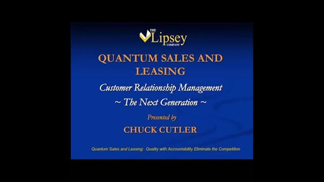 Customer Relationship Management Next...