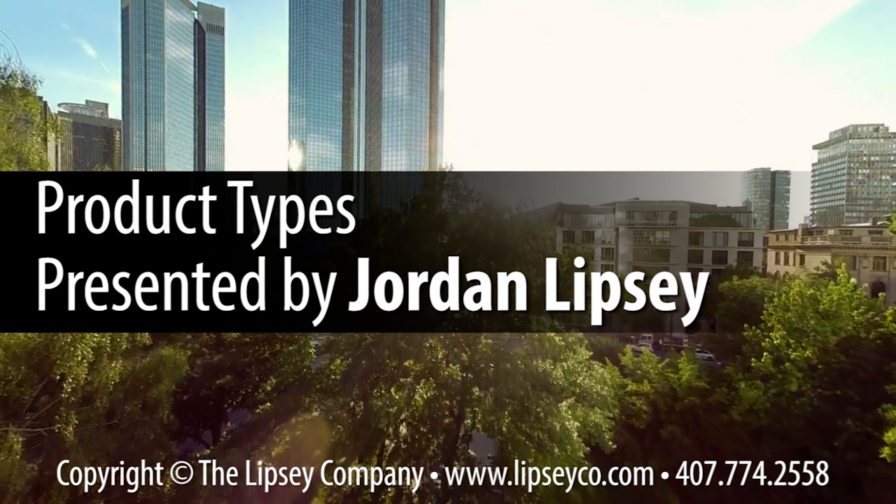 35 – Overview of Commercial Real Estate Product Types