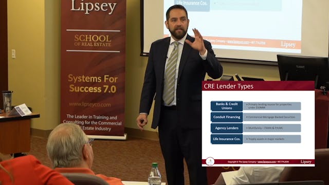 7.3 – Commercial Real Estate Finance ...