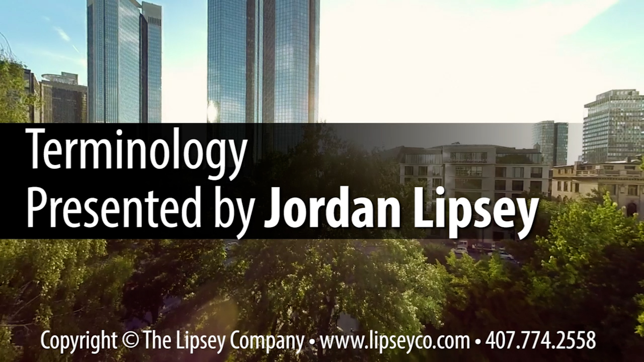 37 – Terminology for the Commercial Real Estate Industry