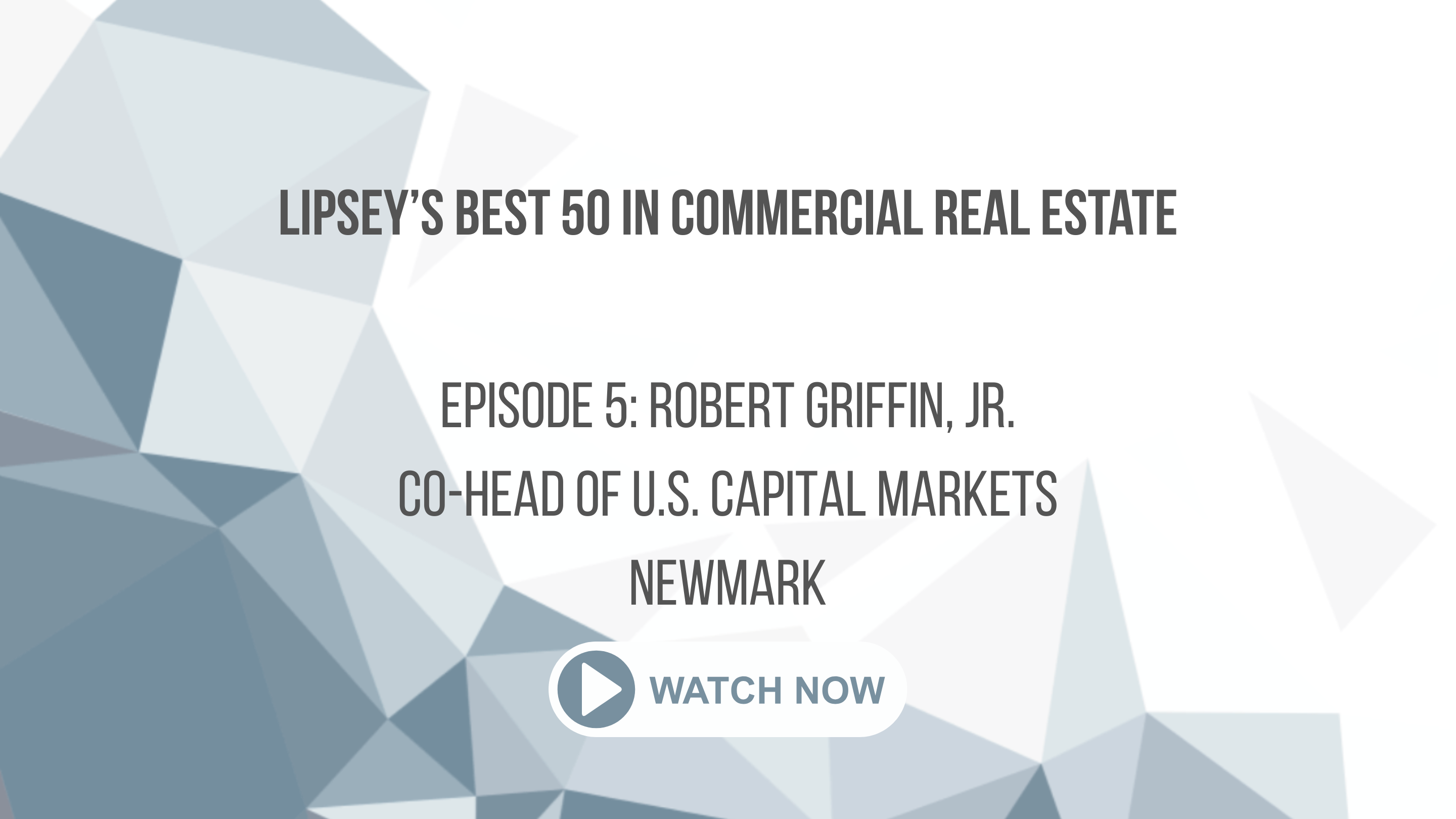 Episode 5 - Robert Griffin, Jr.