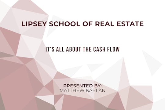 It's All About the Cash Flow-LSRE