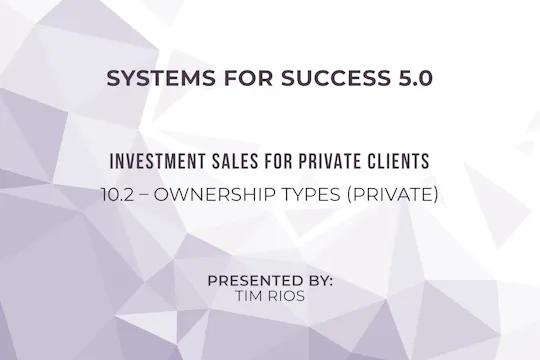 10-2 – Ownership Types (Private)