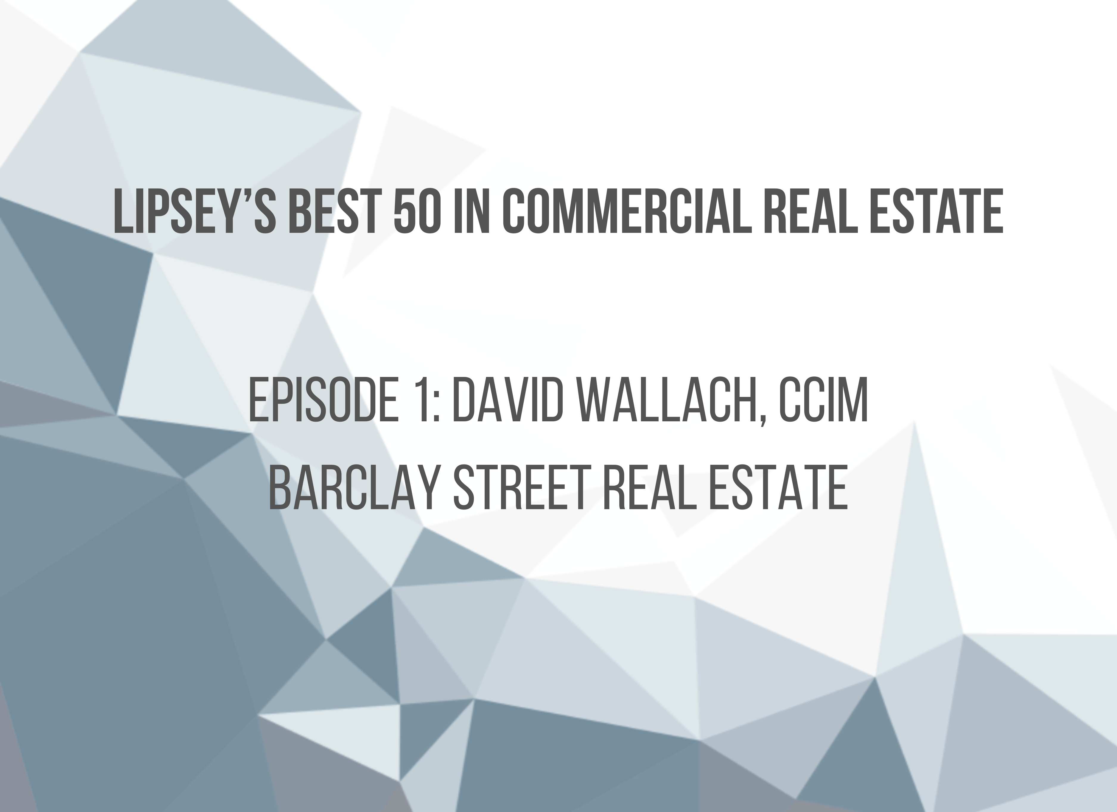 Episode 1 - David Wallach