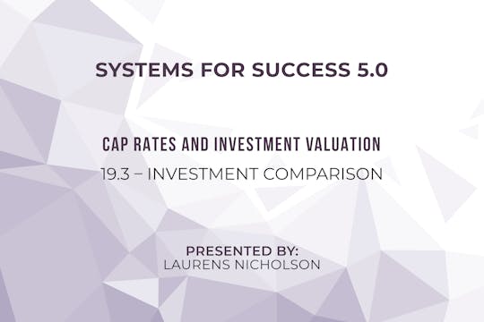 19-3 – Investment Comparison
