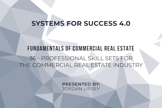 36 – Professional Skill Sets for the ...
