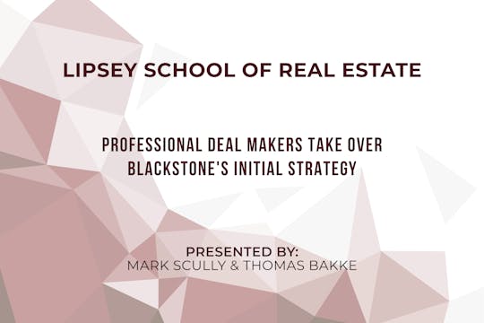 Professional Deal Makers Take Over Bl...