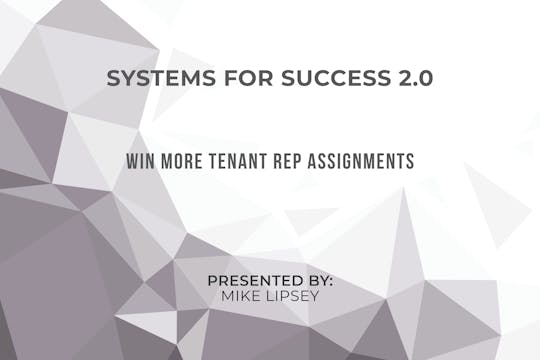 Win More Tenant Rep Assignments SFS 2.0