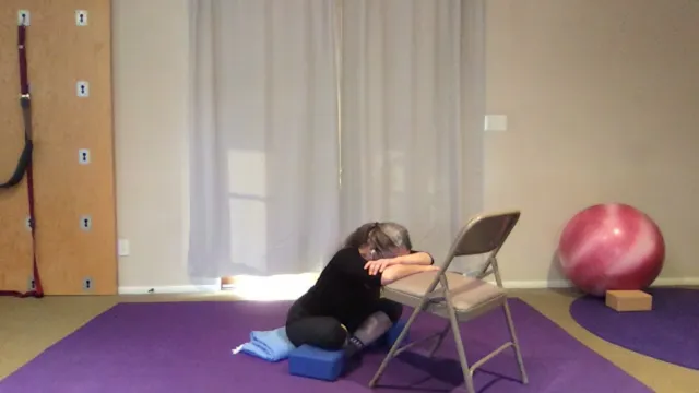 Floor Chair Stretch