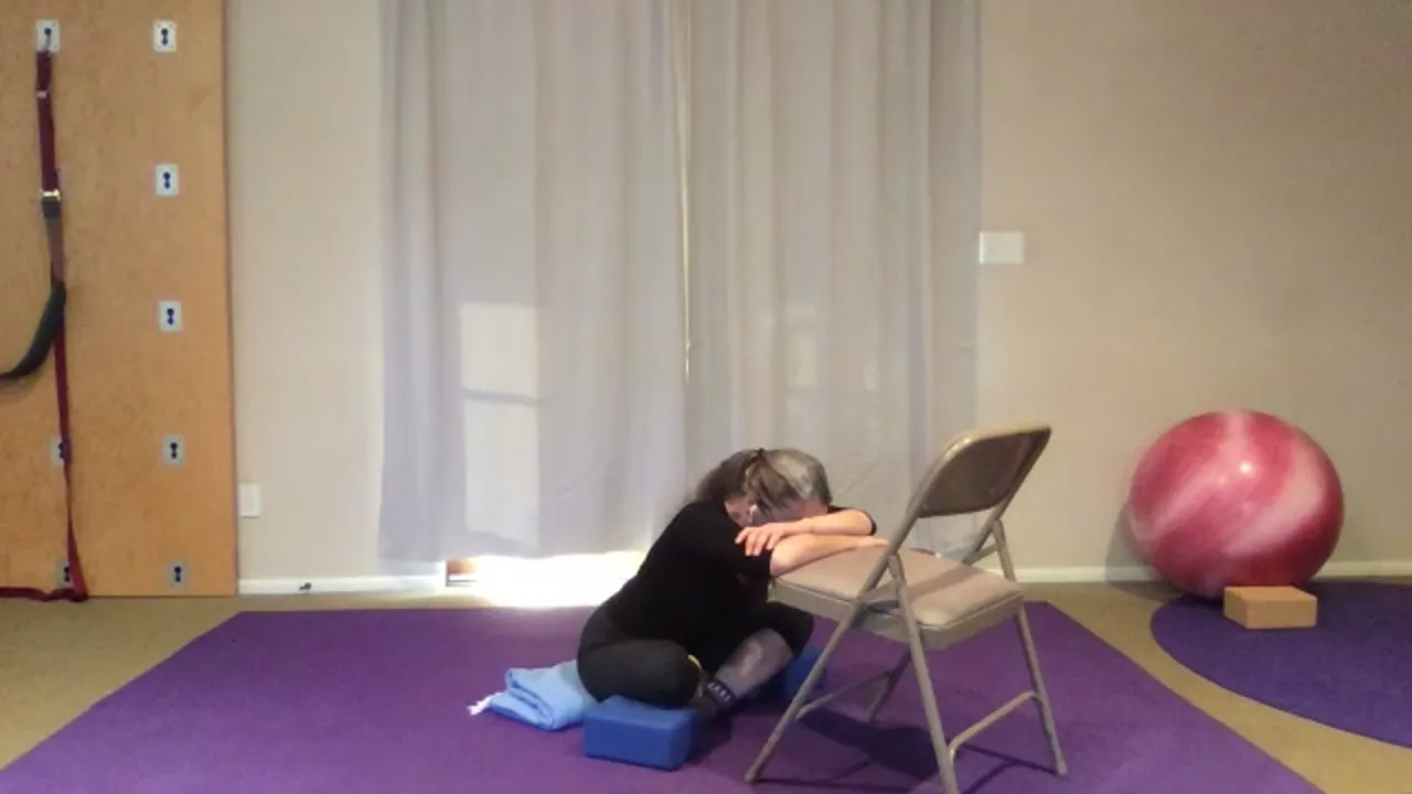 Floor Chair Stretch