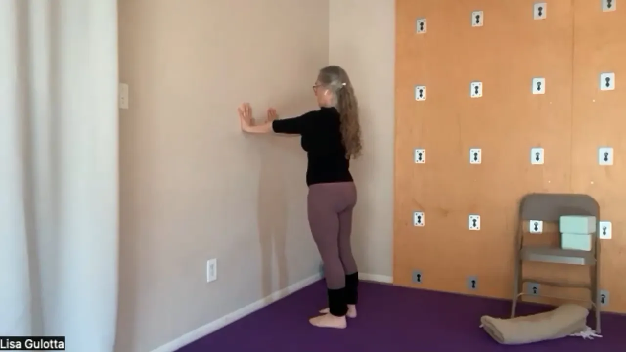 Shoulder Blades, Lunges, and Supported Warrior III
