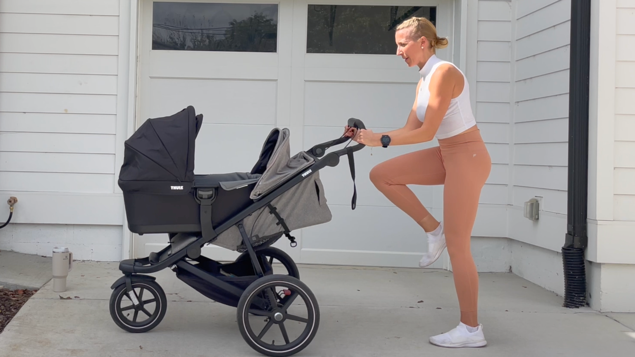 13 Min Postnatal Sculpt - Stroller Workout