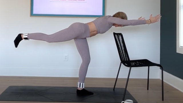 22 Min Chair Thighs - 1 lb weights