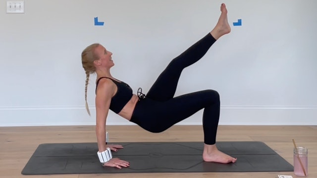 20 Min Abs + Arms - Ankle weights + Loop Resistance Band