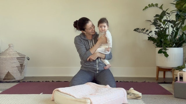 Jen Stewart Yoga - 13 Min Baby Massage + Adult Shoulders