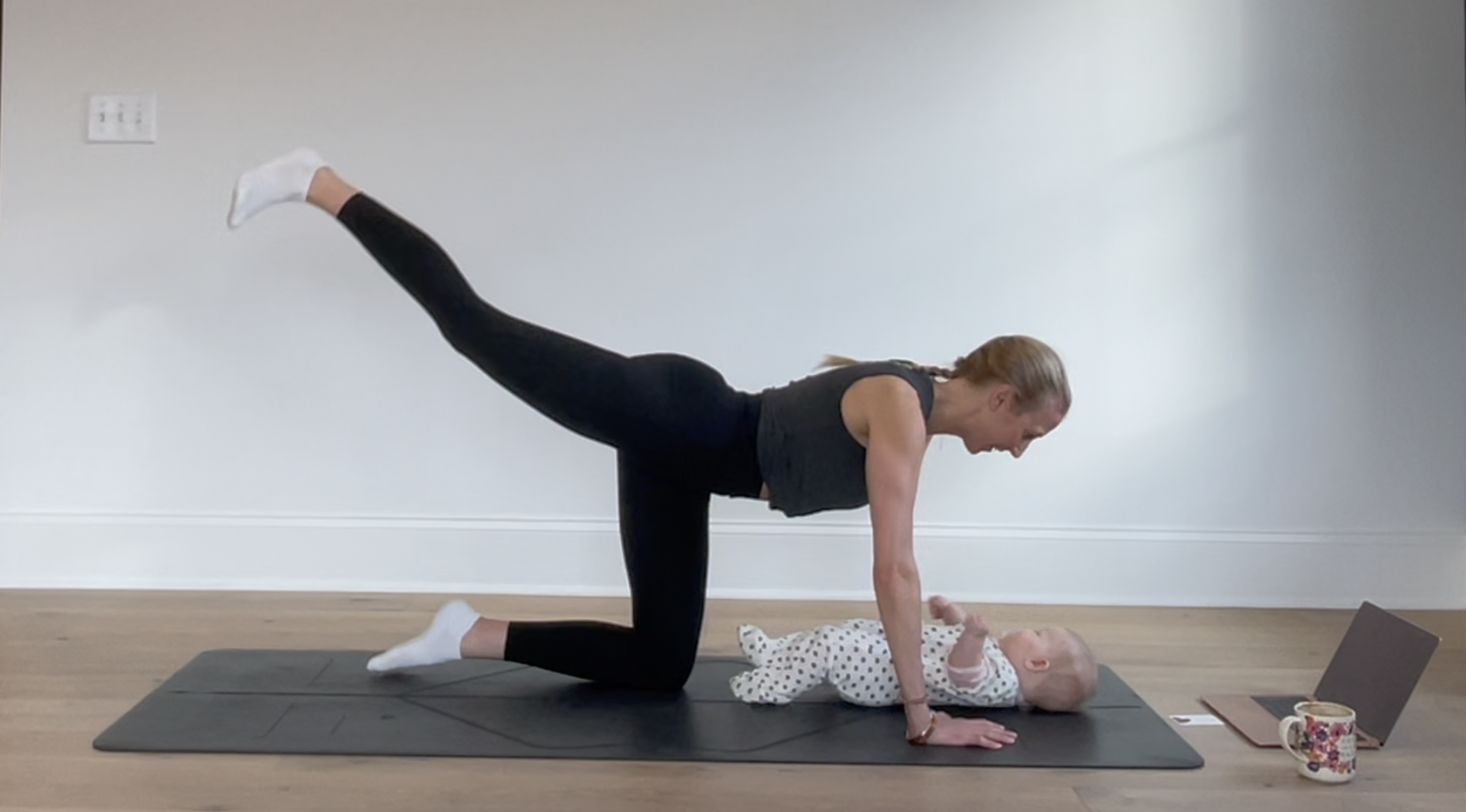 23 Min Mommy + Me Workout - No Equipment