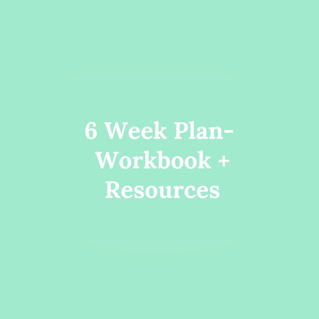 6 Week Plan - Workbook + Resources
