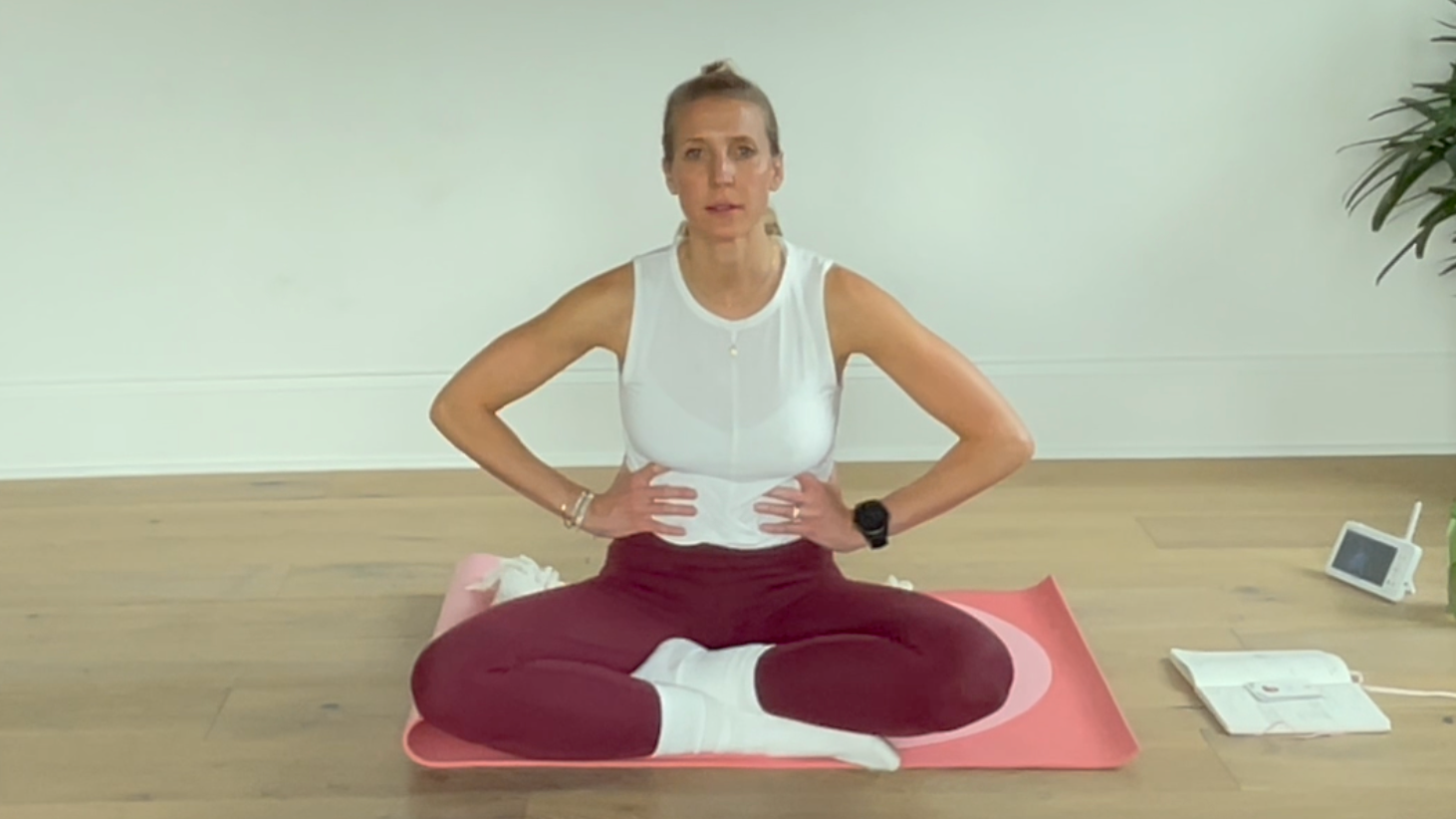 13 Min Postnatal Breathwork - Supine Position