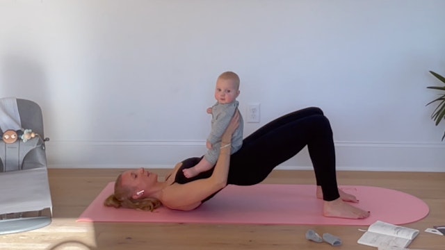 40 Min Mommy + Me Yoga - No Equipment