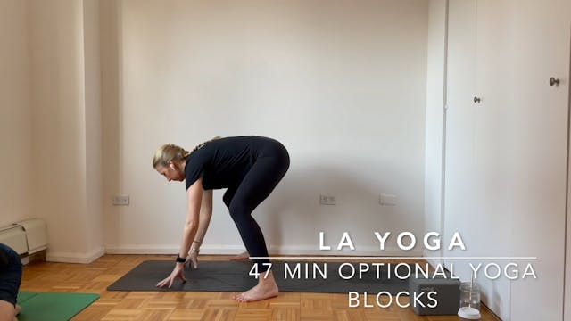 LA Yoga - 47 Min Optional Yoga Blocks (Live 3/20)