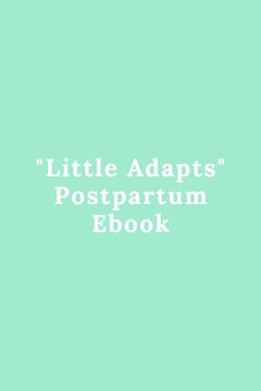 "Little Adapts" Postpartum Ebook
