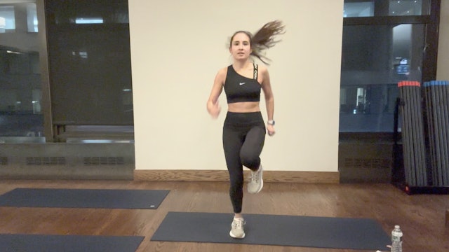 Rachel Serling - 15 Min Strength + HIIT Workout - No Equipment