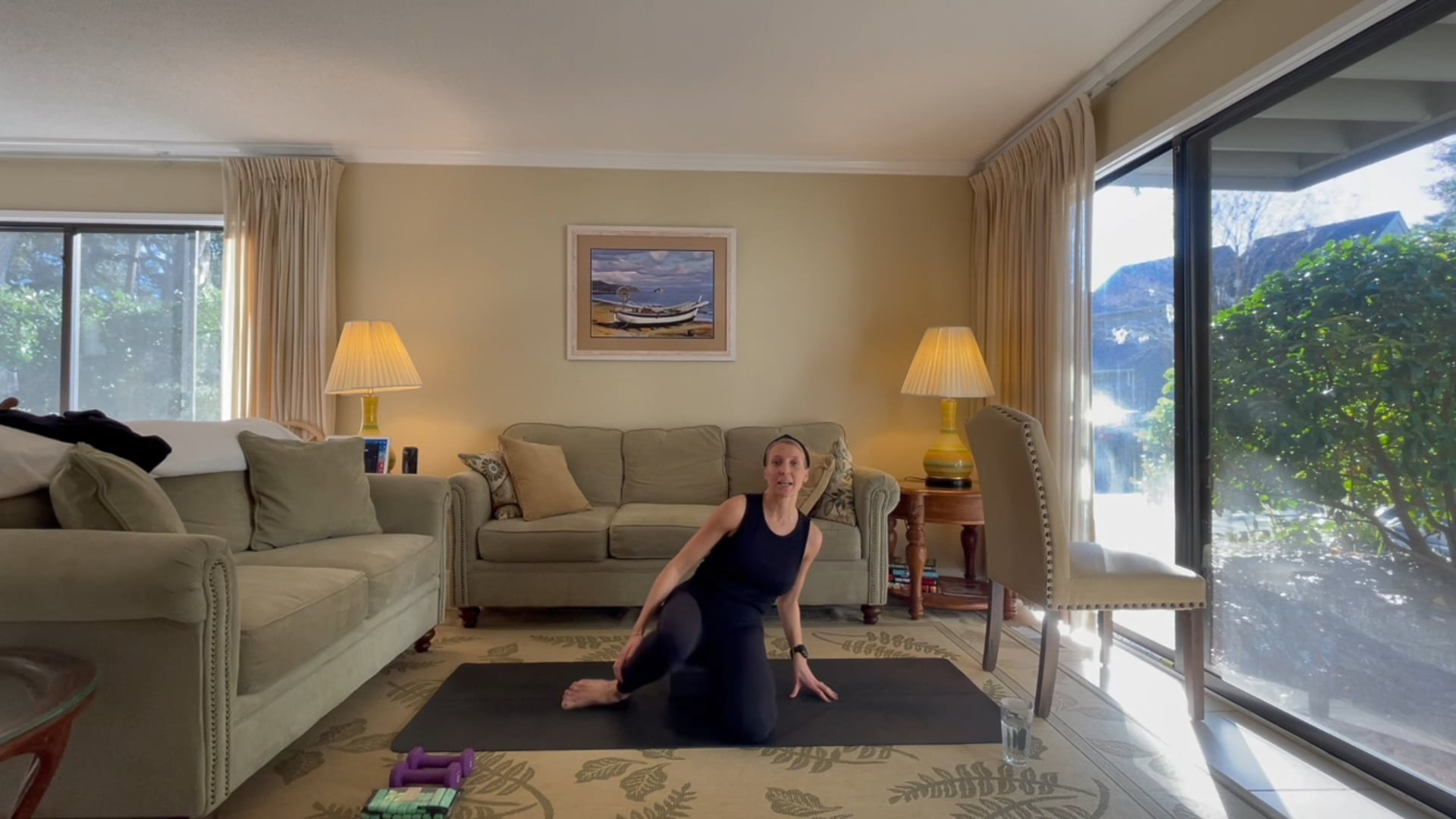 30 Min Prenatal Sculpt - 1 + 3 lb weights with chair