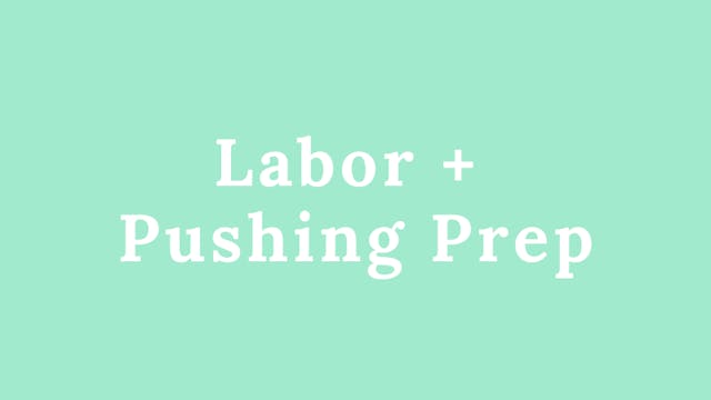 Prenatal Breathwork - Labor + Pushing...