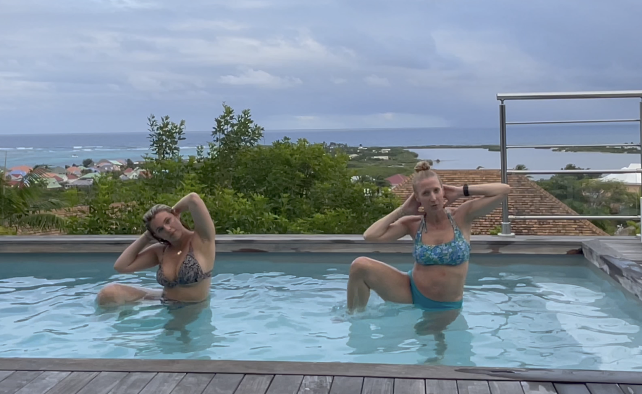 13 Min Full Body Water Workout - No Equipment