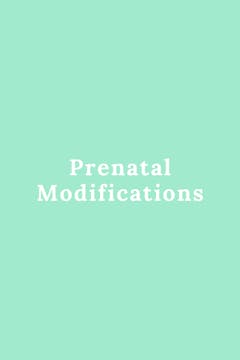 Prenatal Modifications