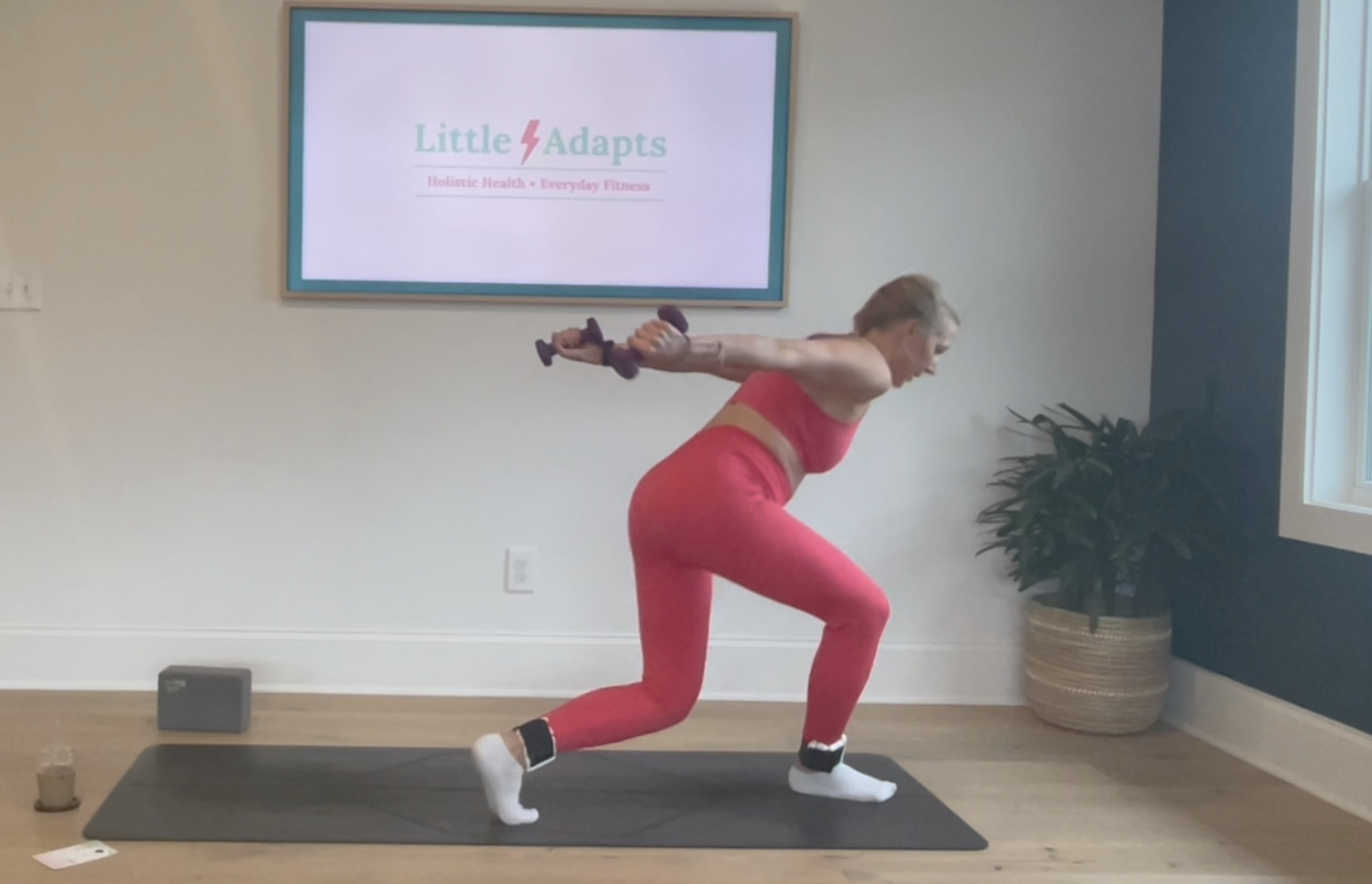 28 Min Prenatal Sculpt - 3 lb weights + ankle weights